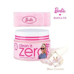 بالم پاک کننده آرایش زیرو بانیلاکو + هد بند (طرح باربی)